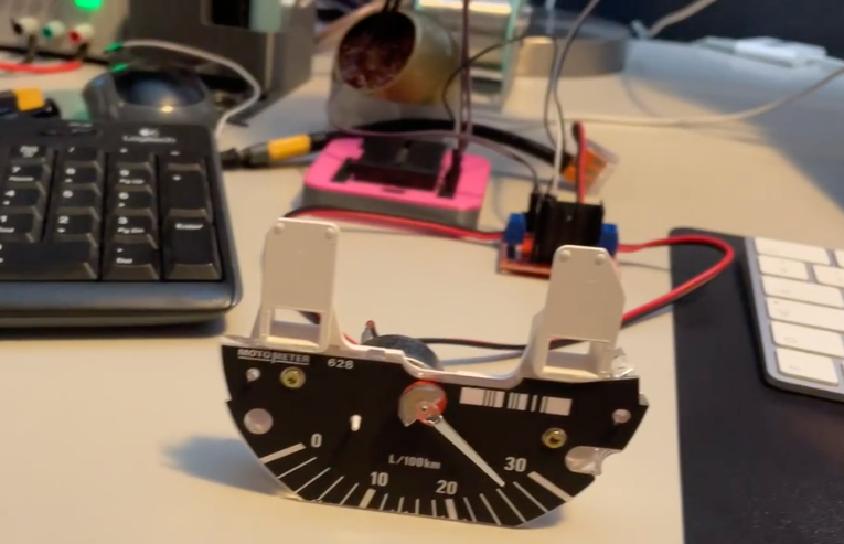 Gauge motor testing
